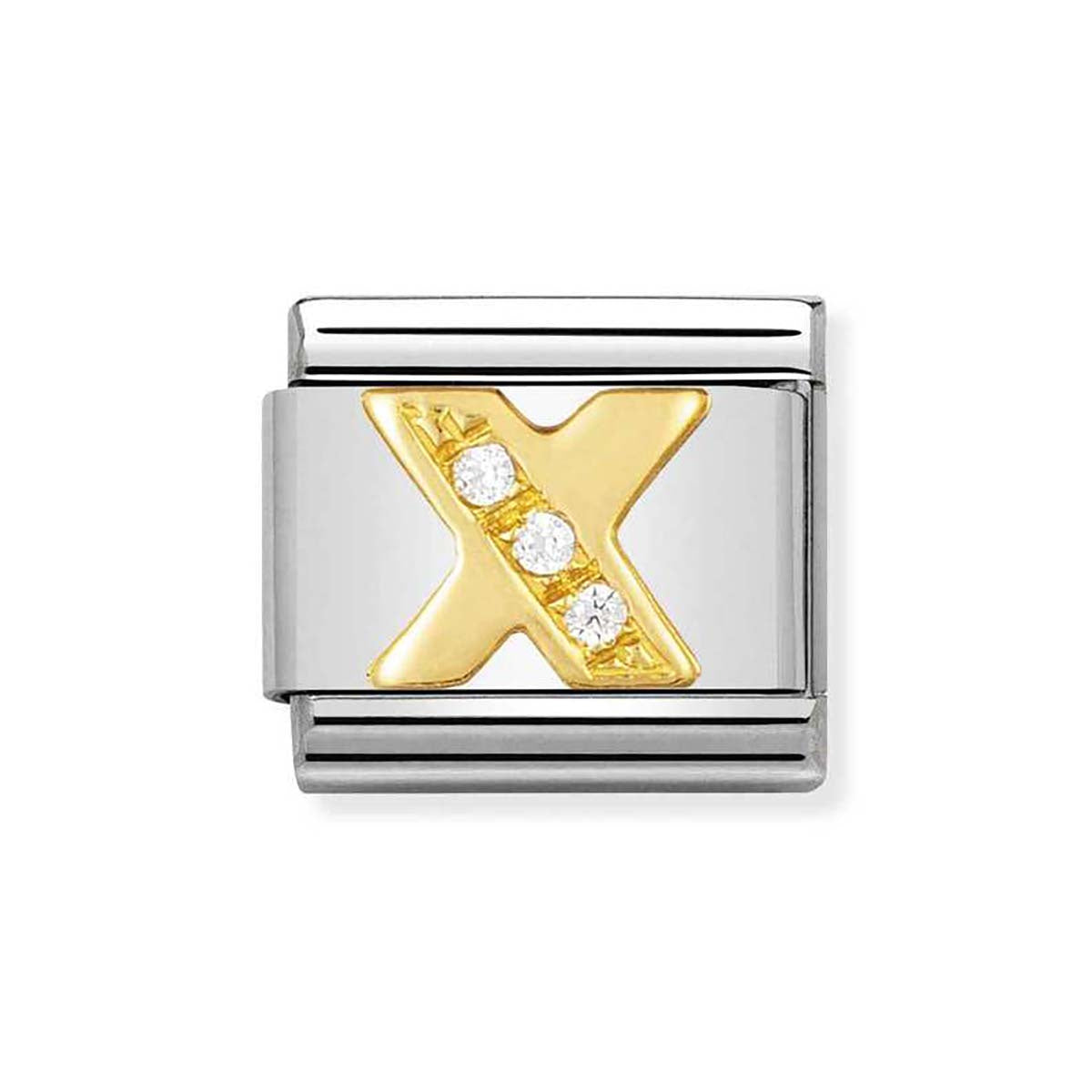 Nomination Cubic Zirconia X Charm