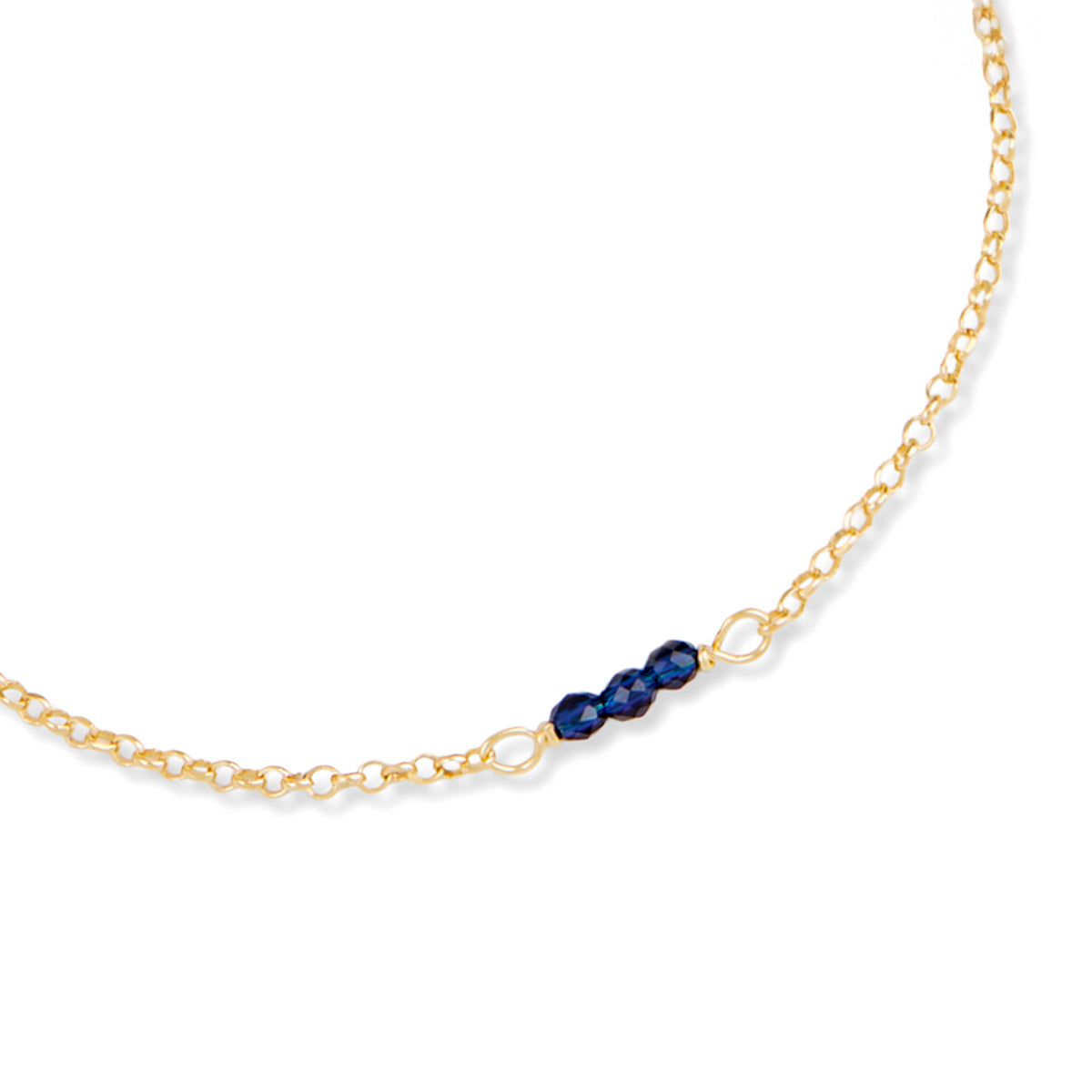Argento Gold Blue Lapis Bracelet