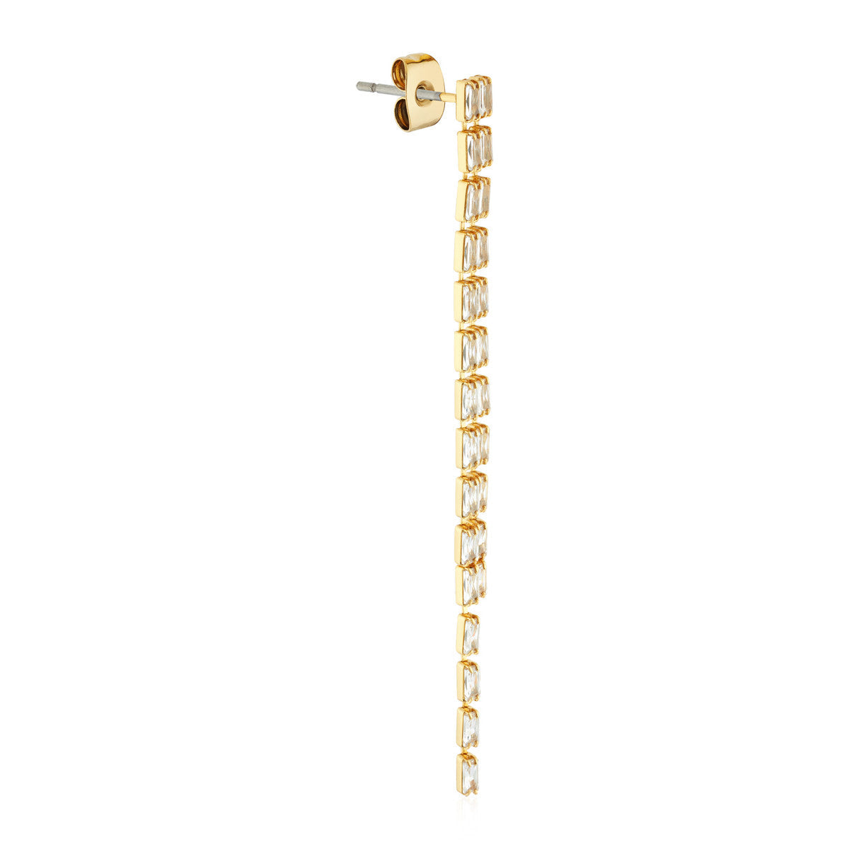 August Woods Gold Waterfall Earrings