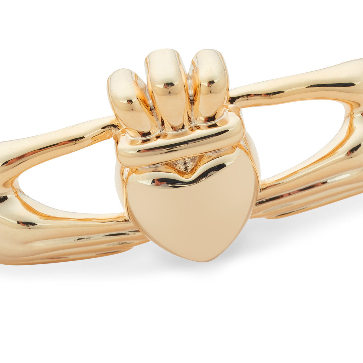 August Woods Gold Claddagh Bangle