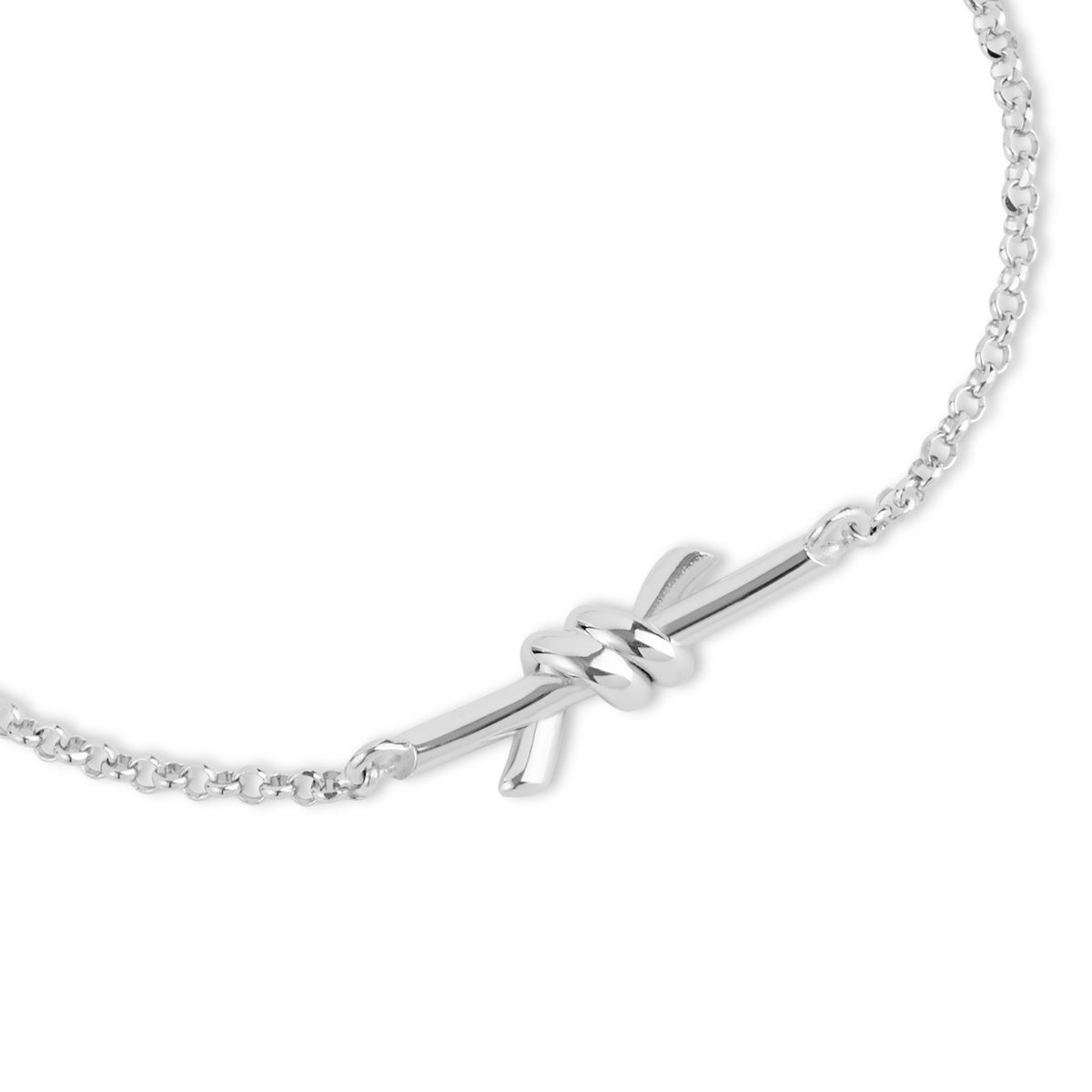 Argento Silver Knot Bracelet