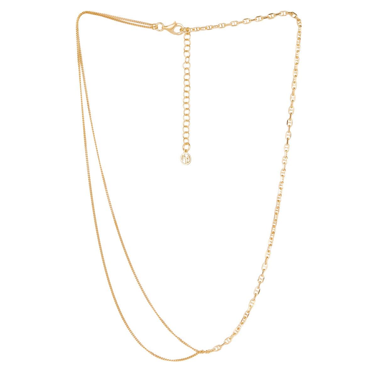 Argento Gold Double Chain Necklace