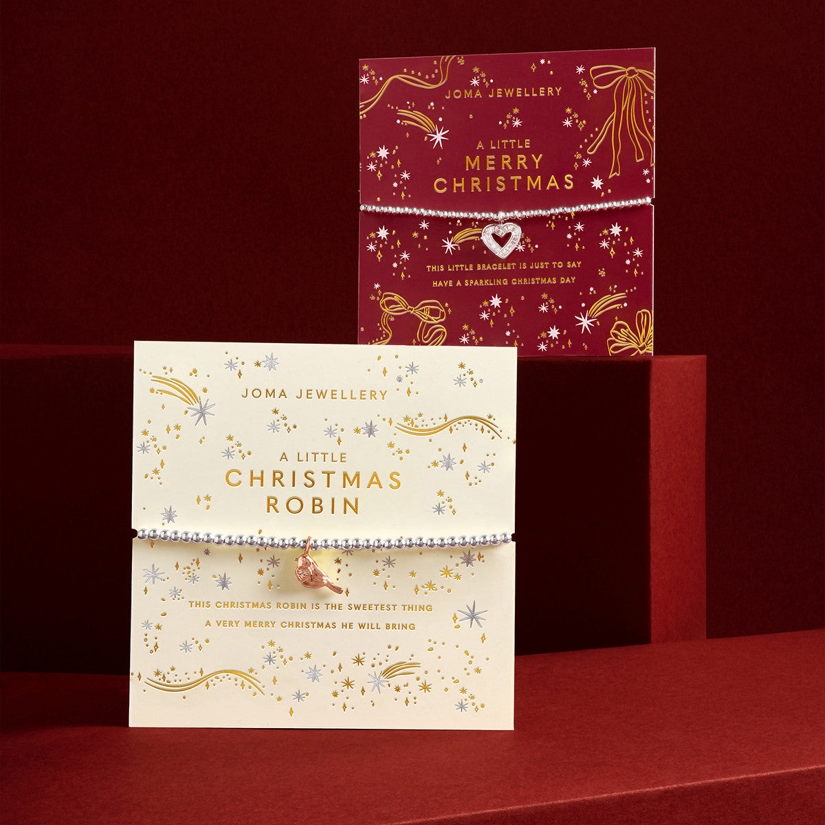 Joma Christmas A Little Christmas Robin Bracelet