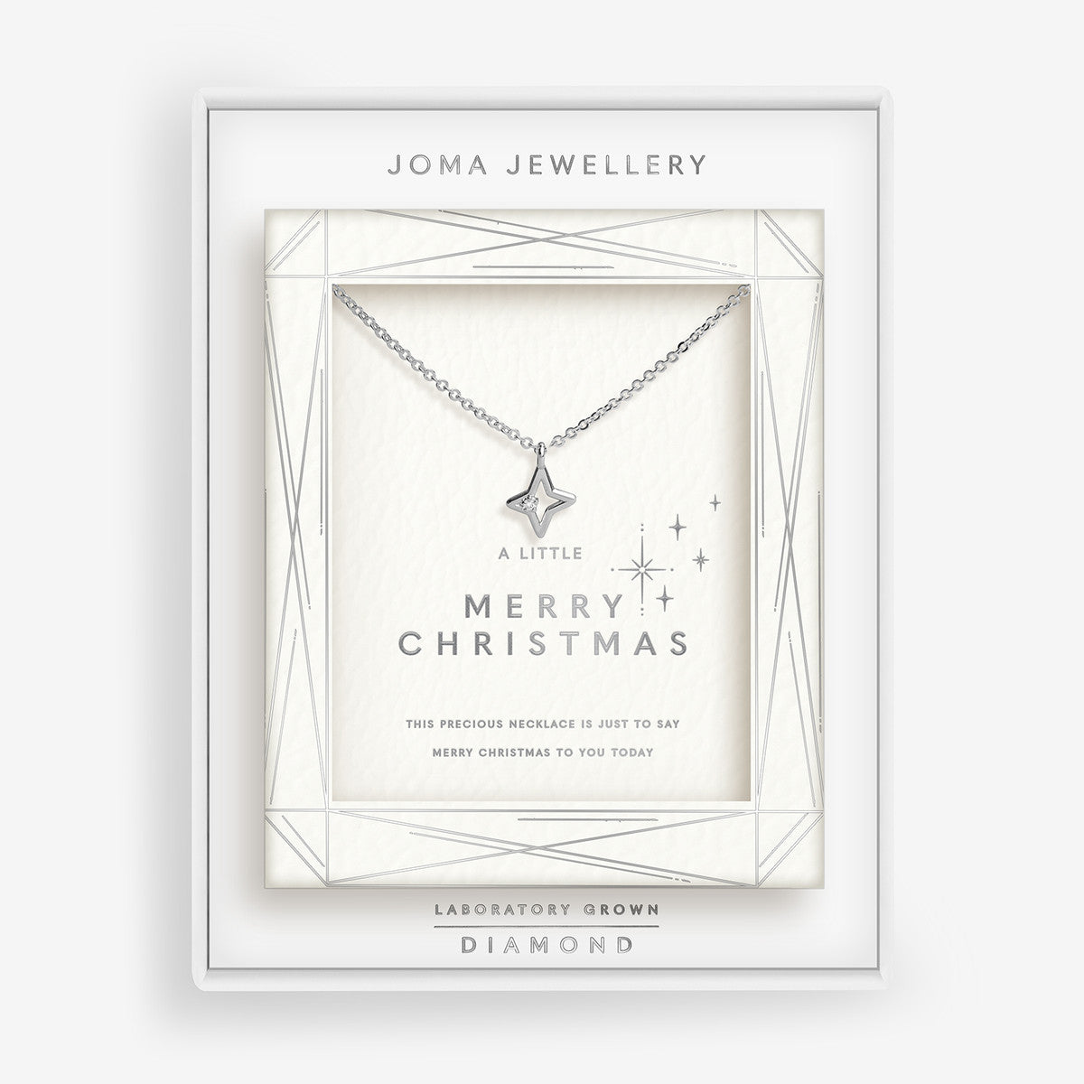 Joma Laboratory Grown Diamond Necklace A Little Merry Christmas