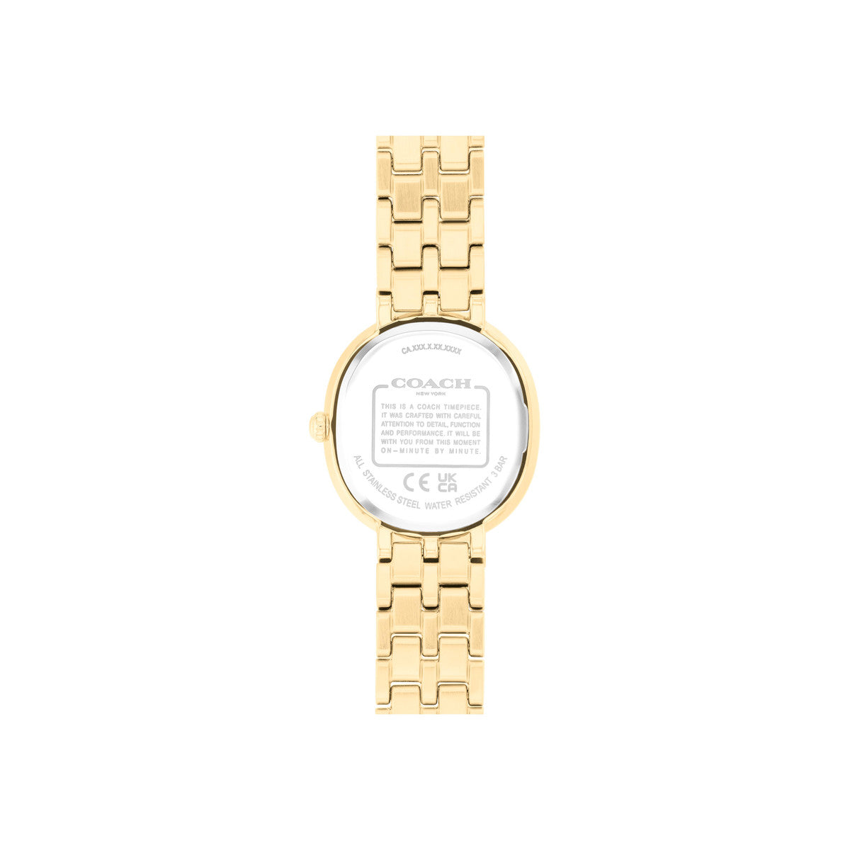 Coach Gold Harlow Rope Bracelet Watch