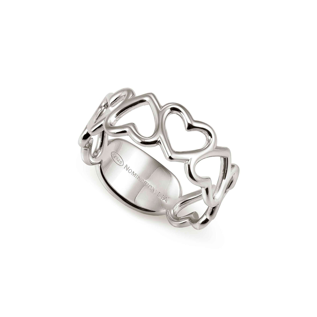 Nomination Silver Precious Moves Openwork Heart Ring