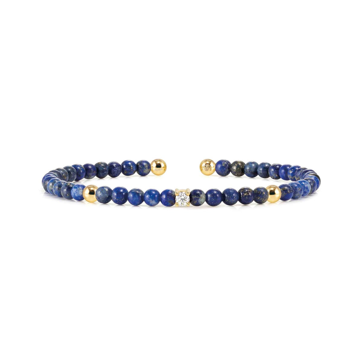 Gold Siren Dream Lapis Lazzuli Bracelet