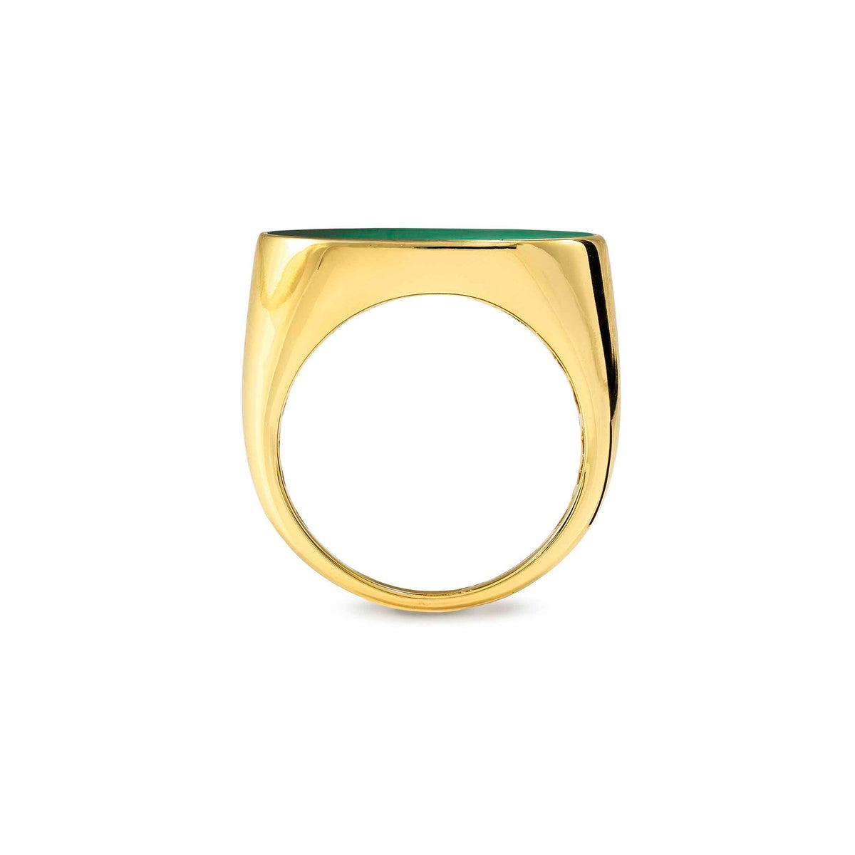 Nomination Gold Siren Dream Malachite Signet Ring