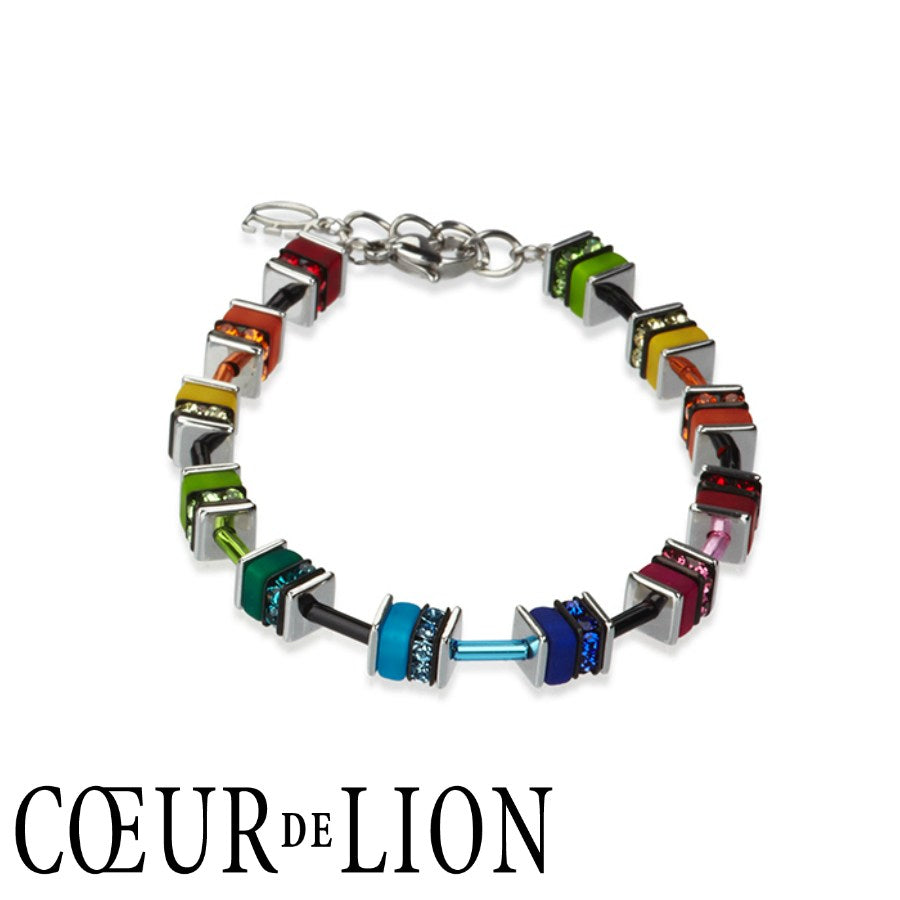 Coeur De Lion Geo Small Multicoloured Bracelet