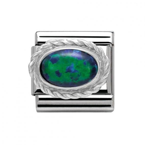 Nomination Green Opal Charm