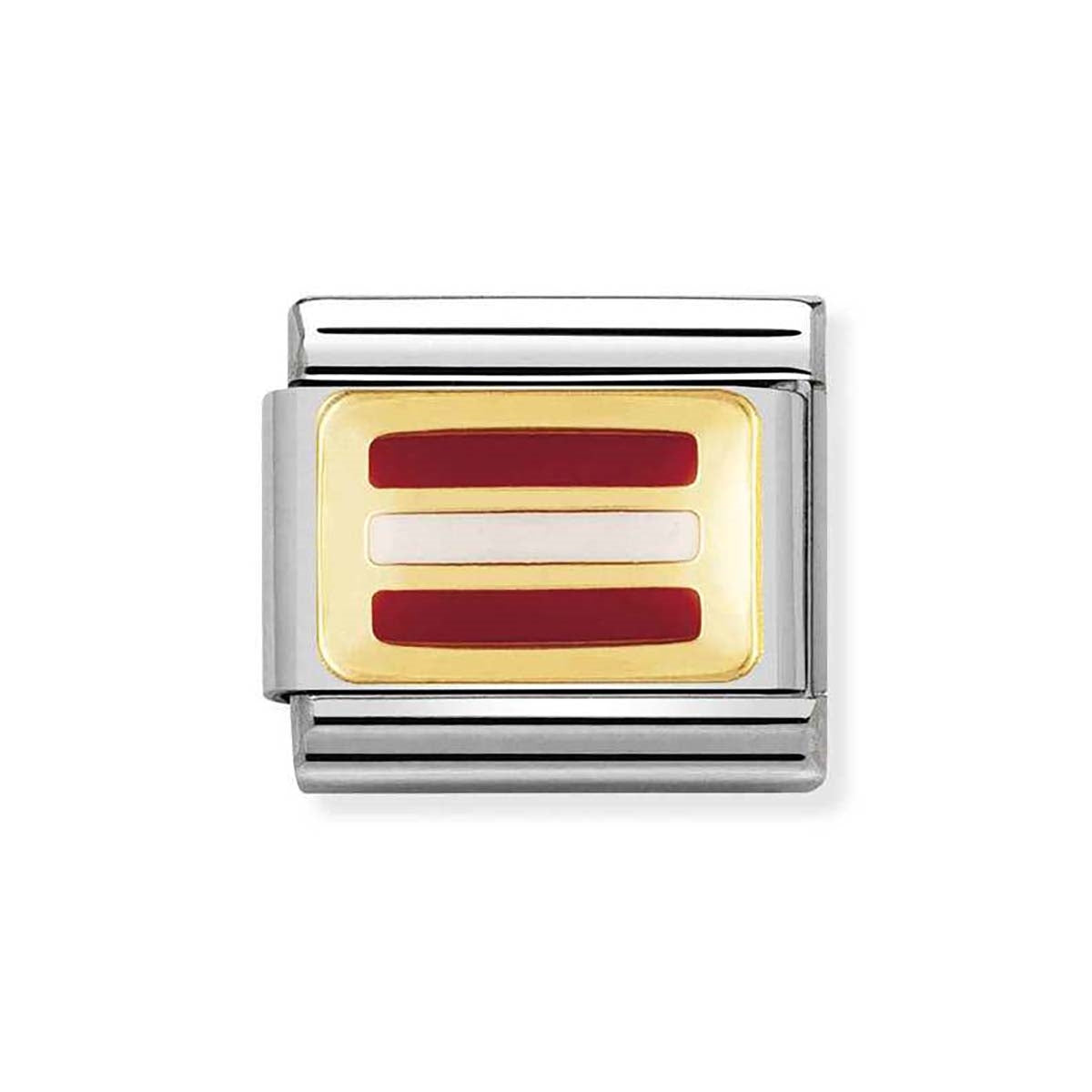 Nomination Austria Flag Charm