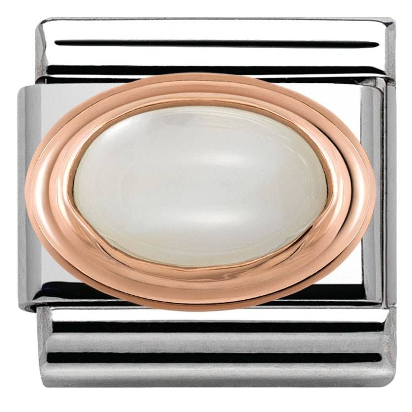 Nomination Rose Gold Mother of Pearl Charm