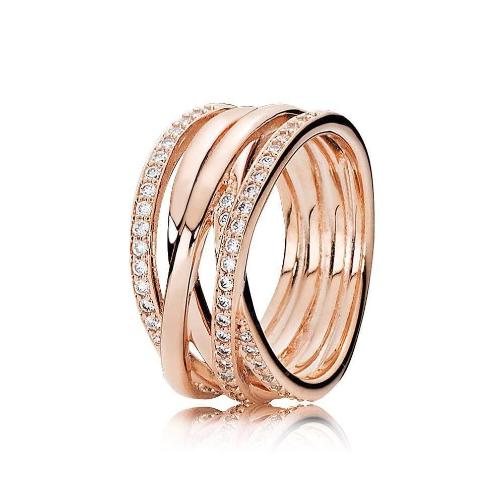 Pandora Rose Gold Entwine Ring