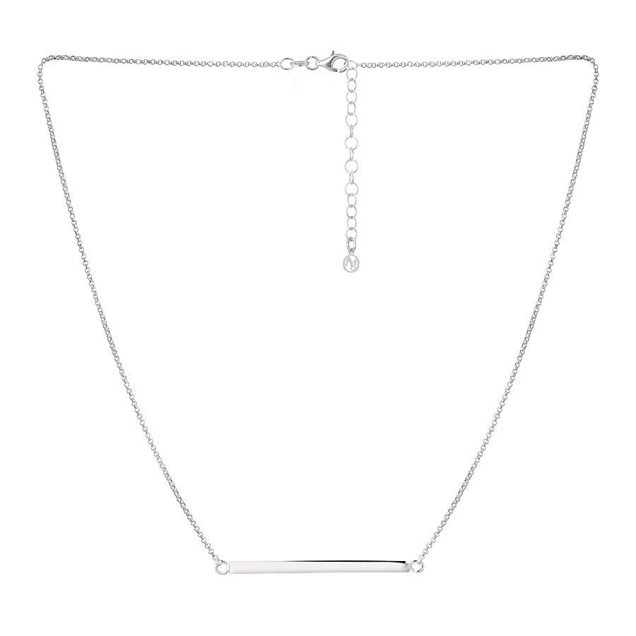 Argento Silver Bar Necklace