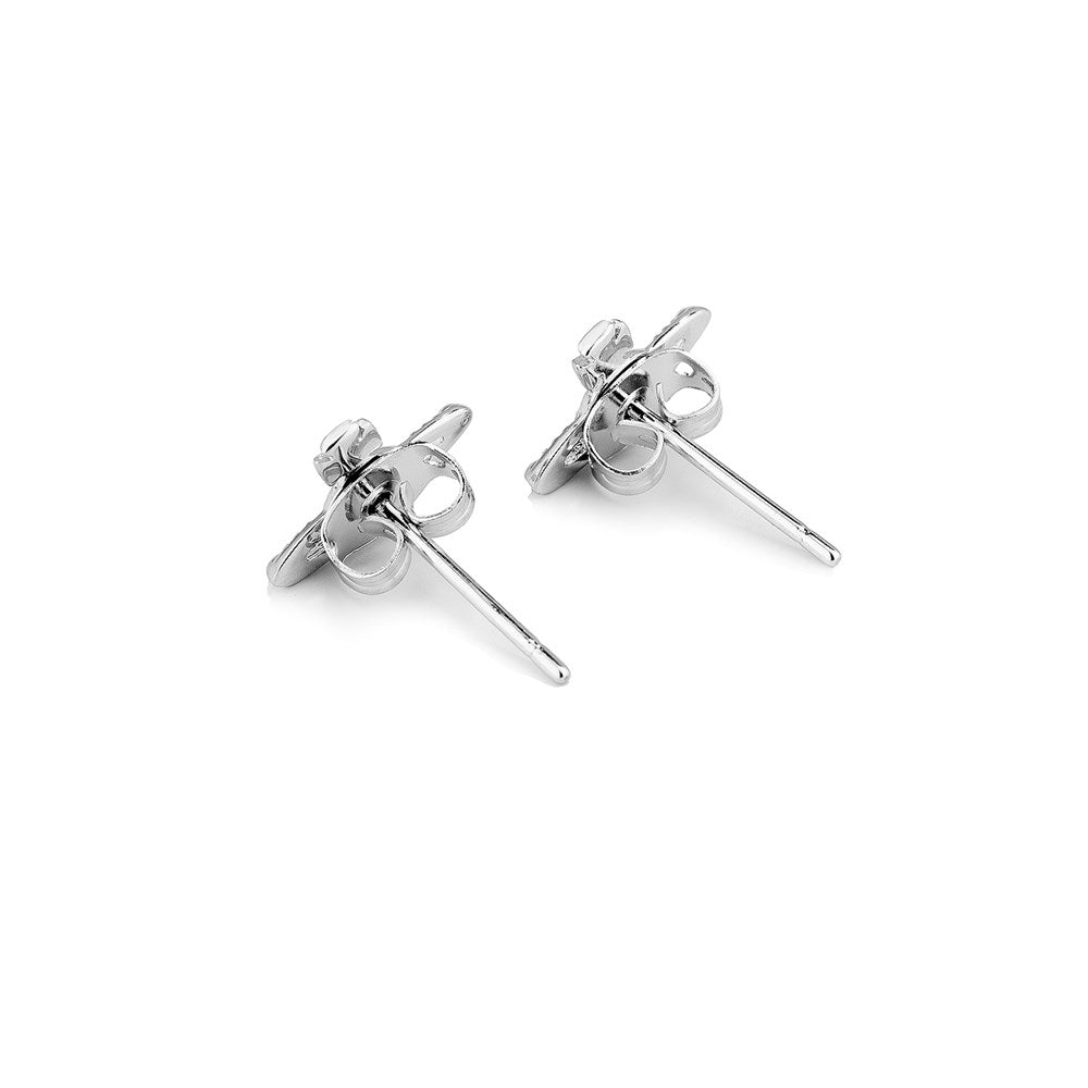 Vivienne Westwood Silver Farah Studs