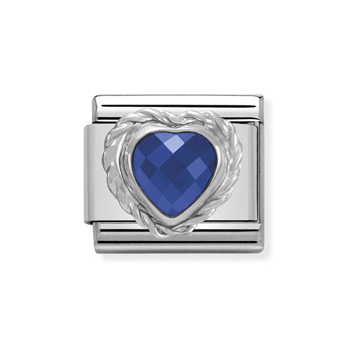 Nomination Sapphire Blue Heart Charm