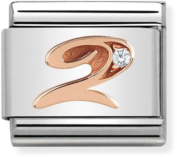 Nomination Rose Gold Number 2 Charm