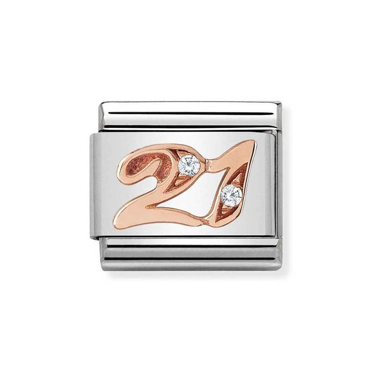 Nomination Rose Gold Number 21 Charm