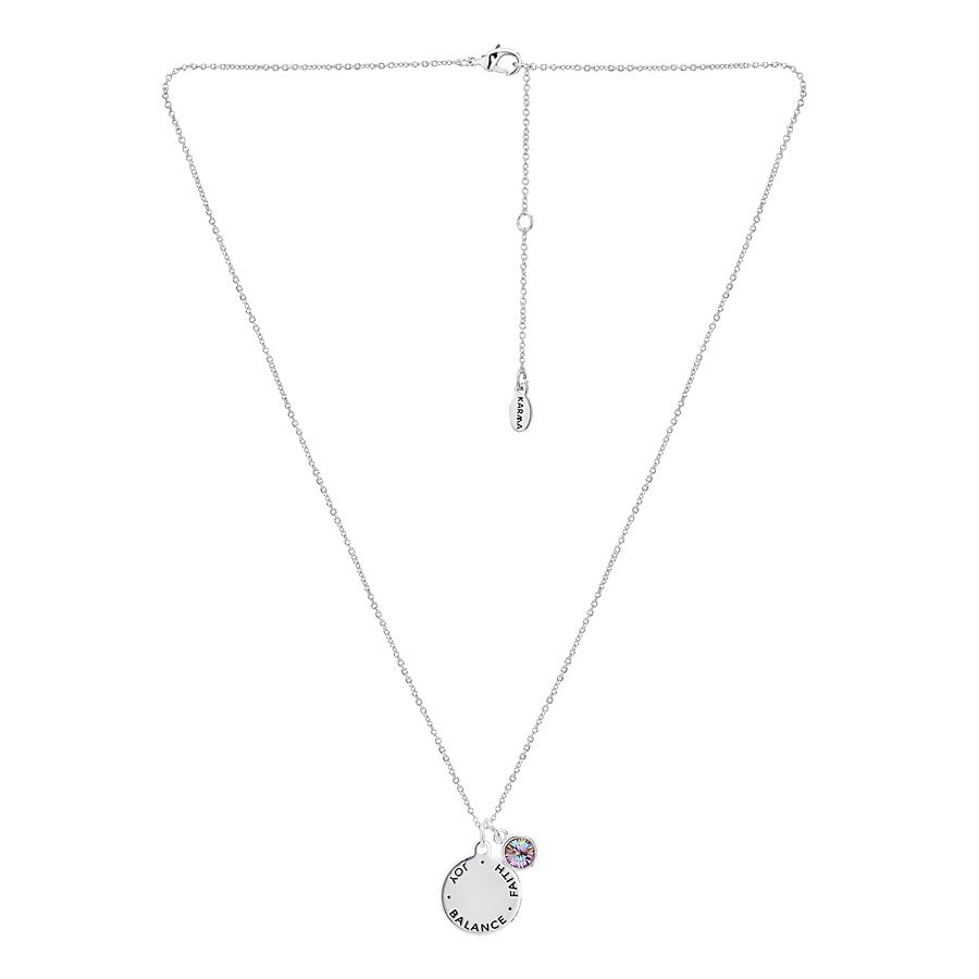 Karma June Birthstone Necklace