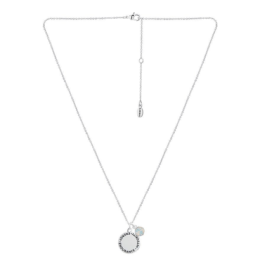 Karma October Birthstone Necklace