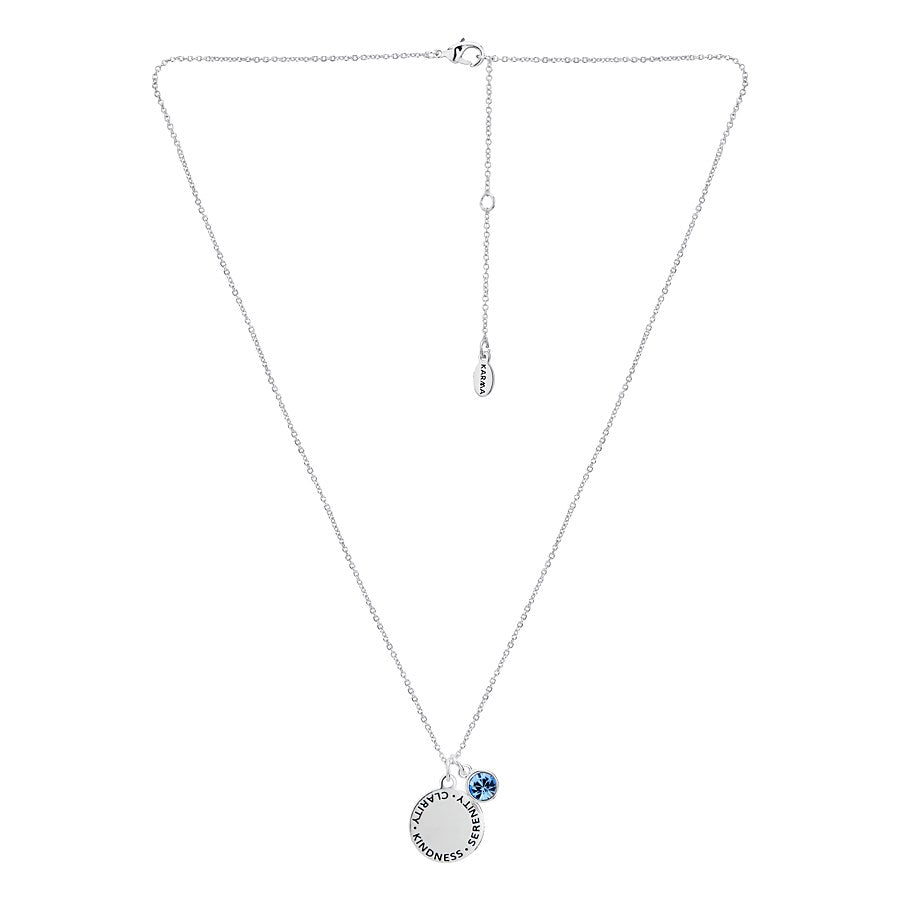Karma September Birthstone Necklace