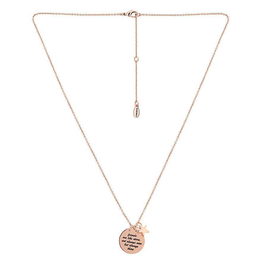 Karma Rose Gold Friendship Necklace