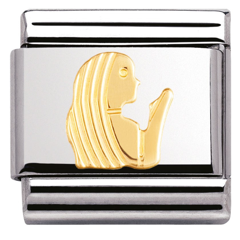 Nomination Virgo Zodiac Charm