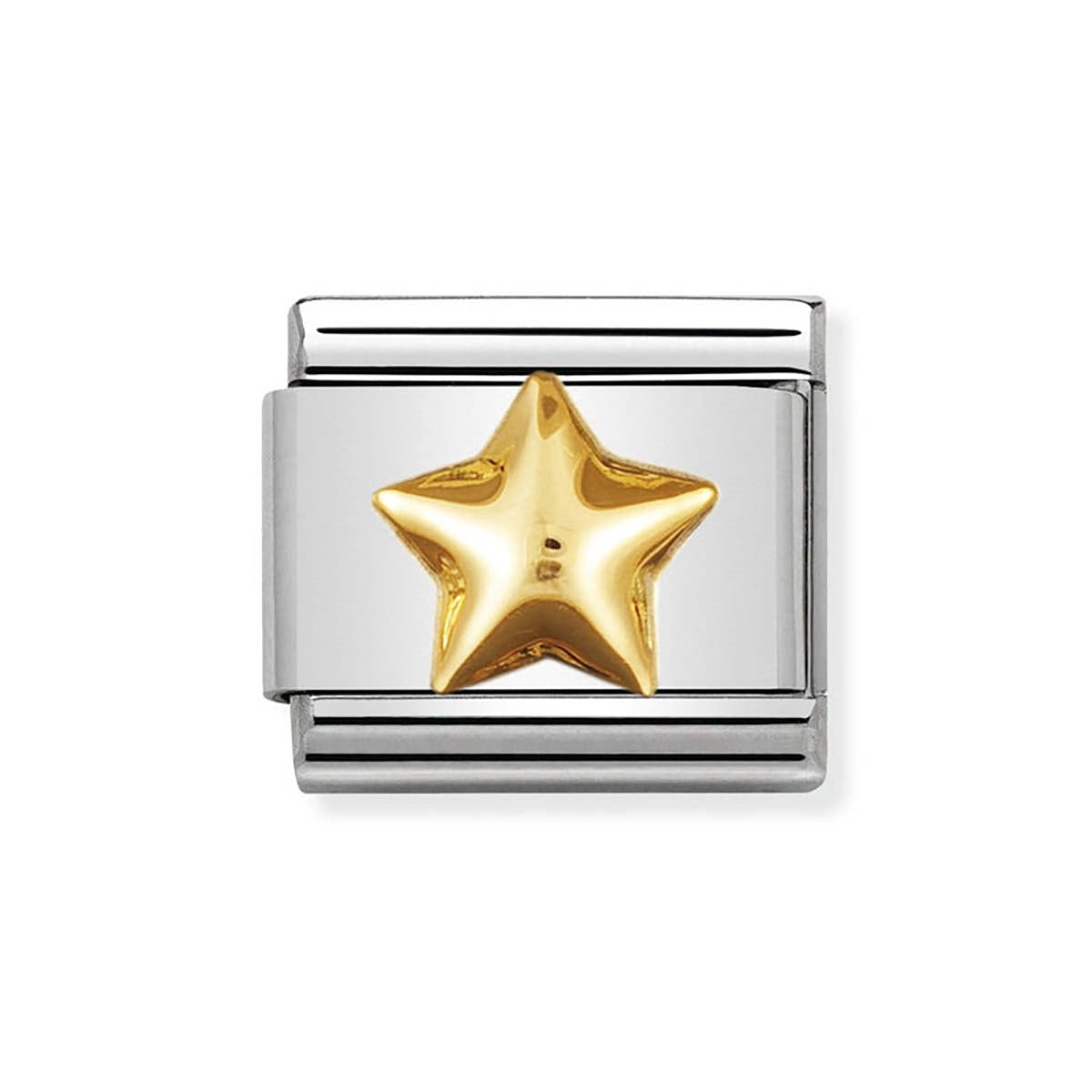 Nomination Raised Star Charm