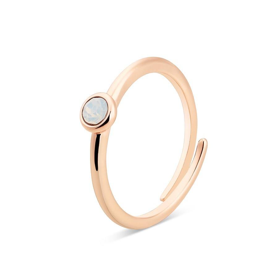 Karma Rose Gold October Adjustable Ring