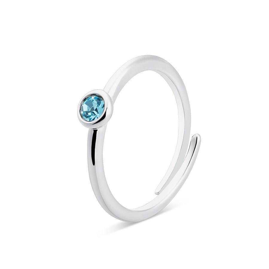 Karma Silver March Adjustable Ring