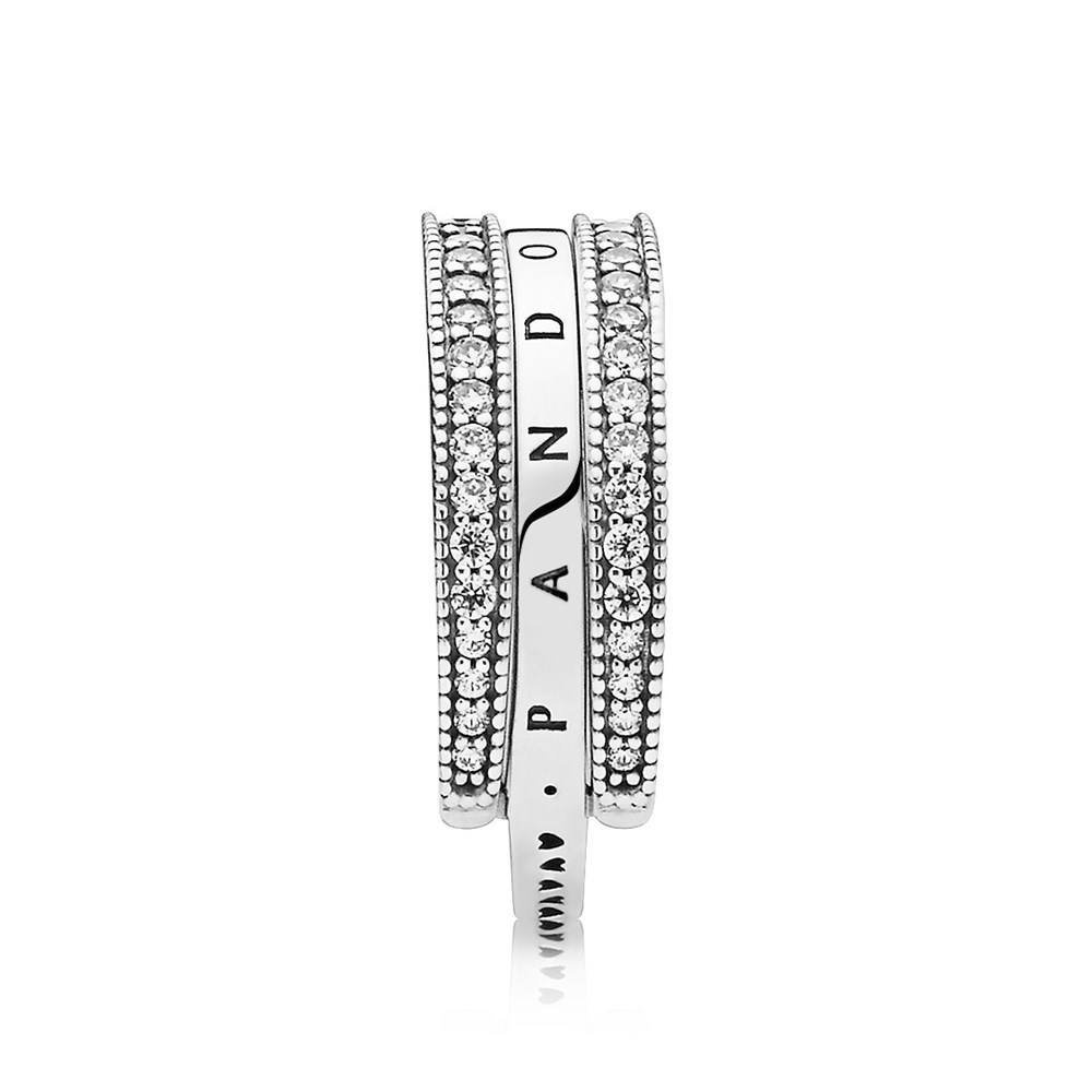 Pandora Flipping Hearts of PANDORA Ring