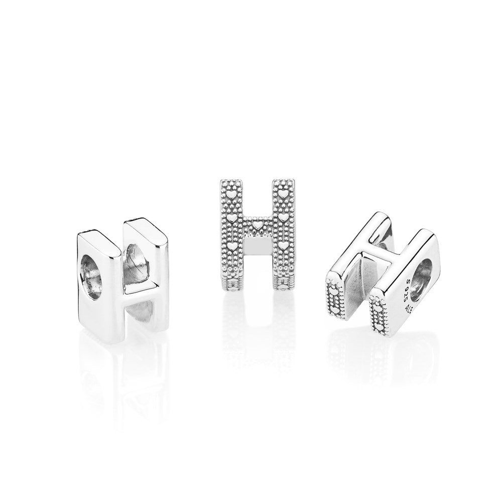 Pandora Letter H Charm
