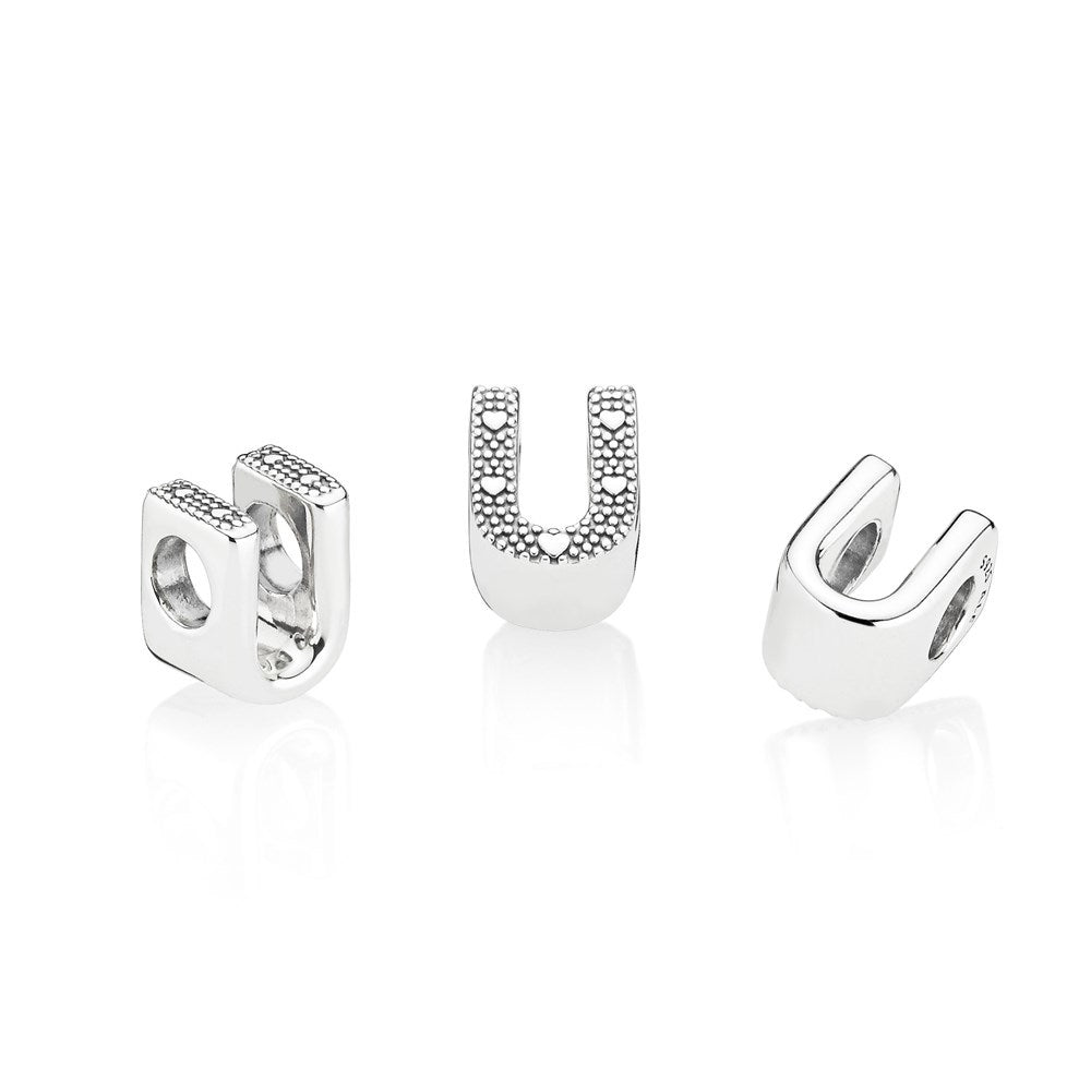 Pandora Letter U Charm