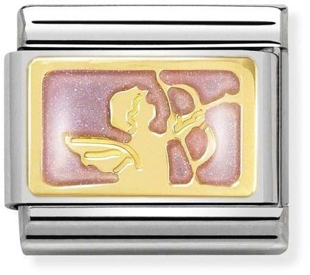 Nomination Gold Attraction Messenger Angel Charm
