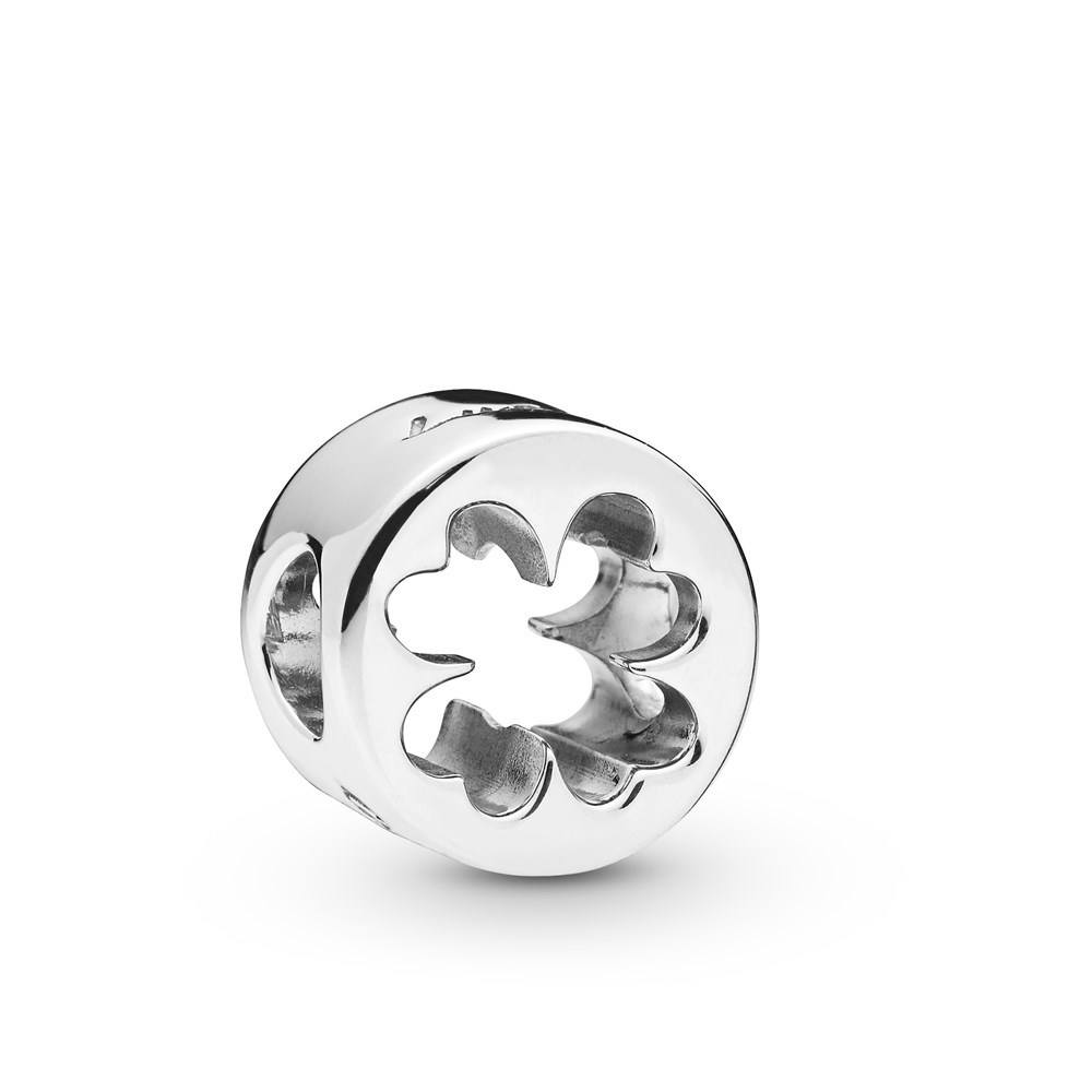 Pandora Silver Clover Cut Out Charm