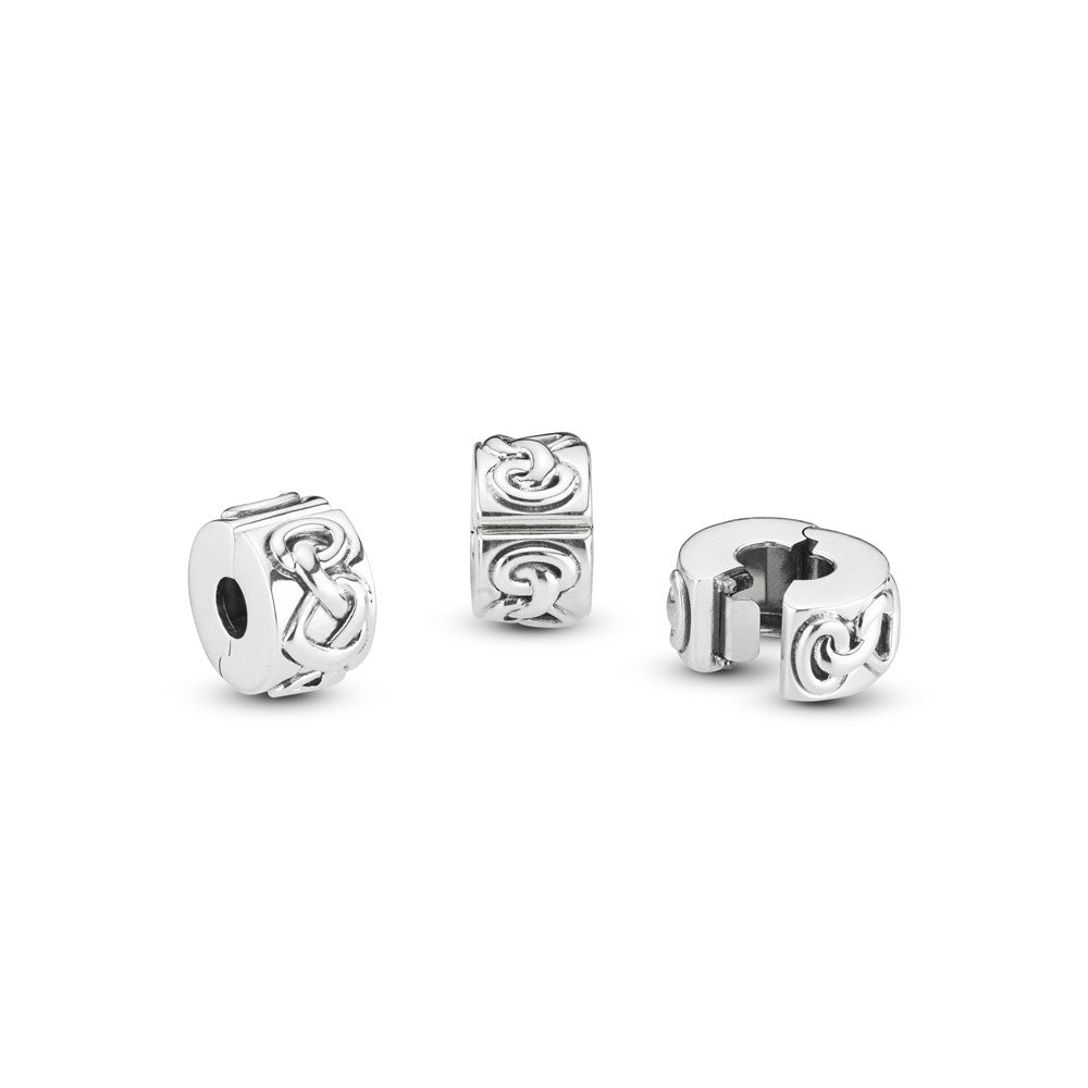 Pandora Knotted Hearts Clip