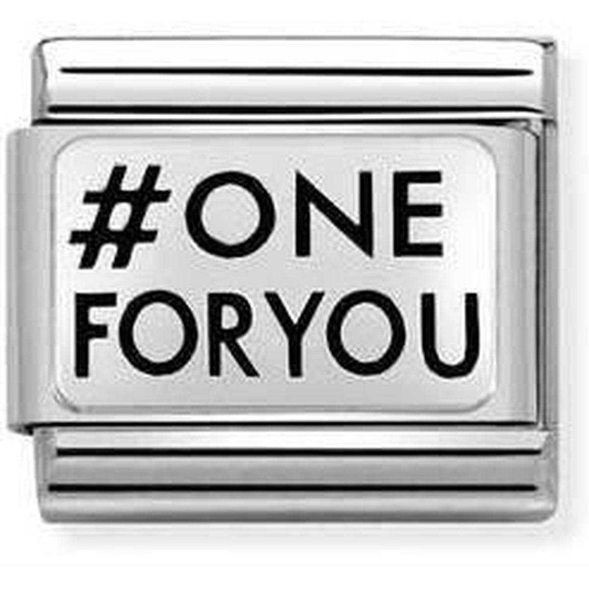 Nomination Silvershine One For You Half Charm