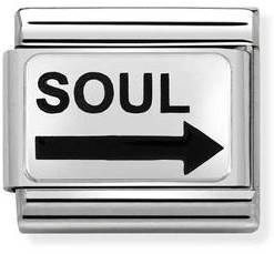 Nomination Silvershine Soulmates Half Charm