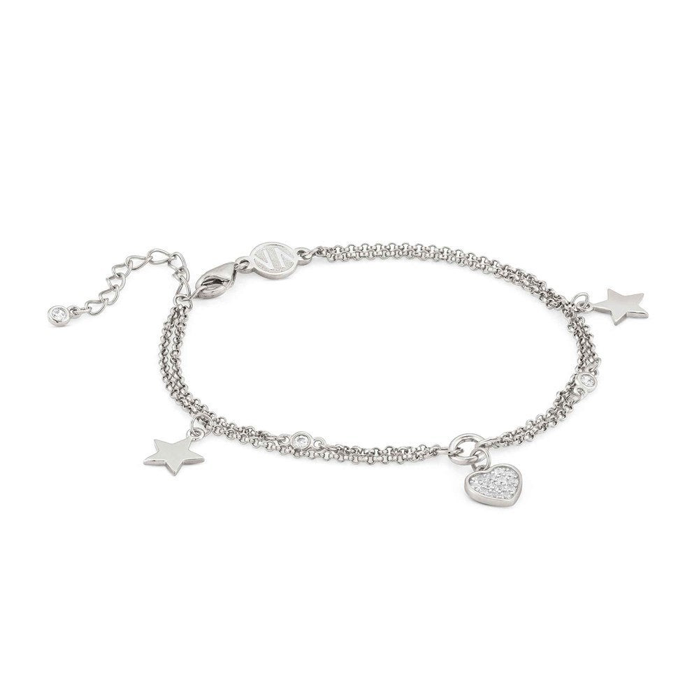 Nomination Nightdream Silver Heart Bracelet