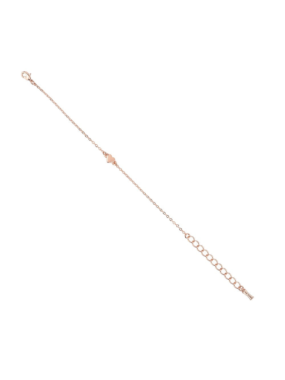 Ted Baker Rose Gold Tiny Heart Bracelet