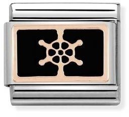 Nomination Rose Gold Boat Wheel Charm