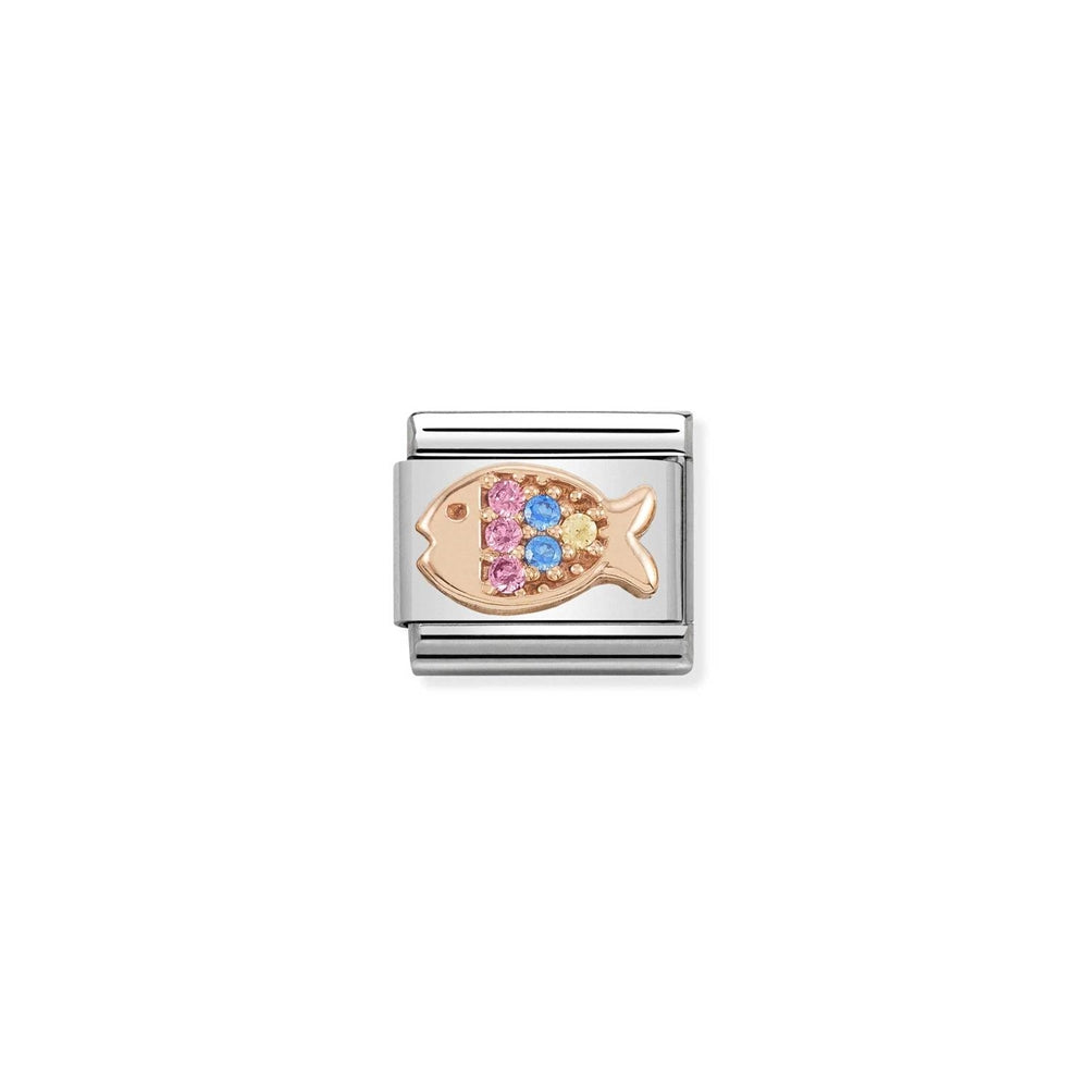 Nomination Sparkling Fish Charm