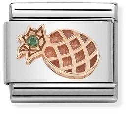 Nomination Rose Gold Pineapple Charm