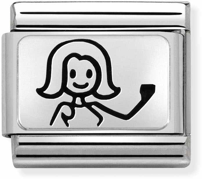 Nomination Silvershine Mum Figure Charm