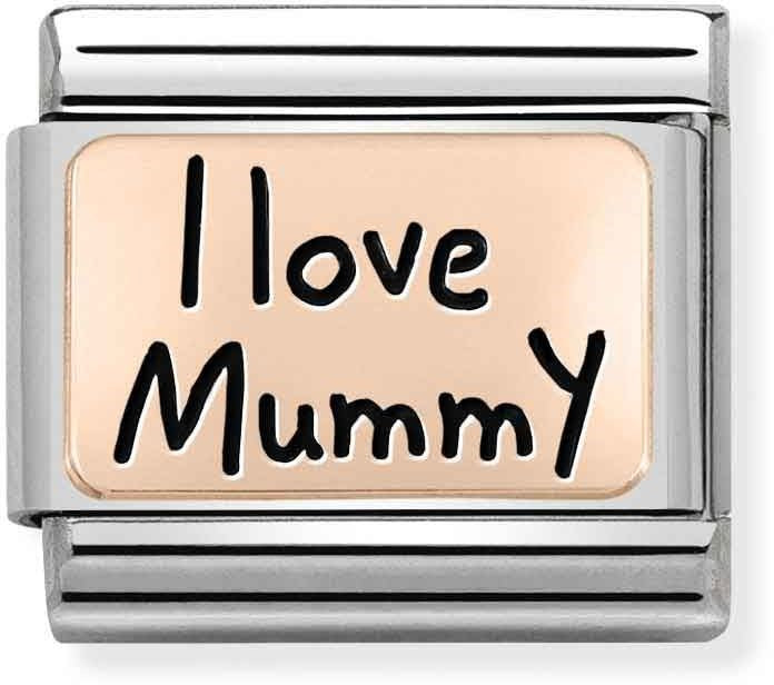 Nomination Rose Gold I Love Mummy Charm