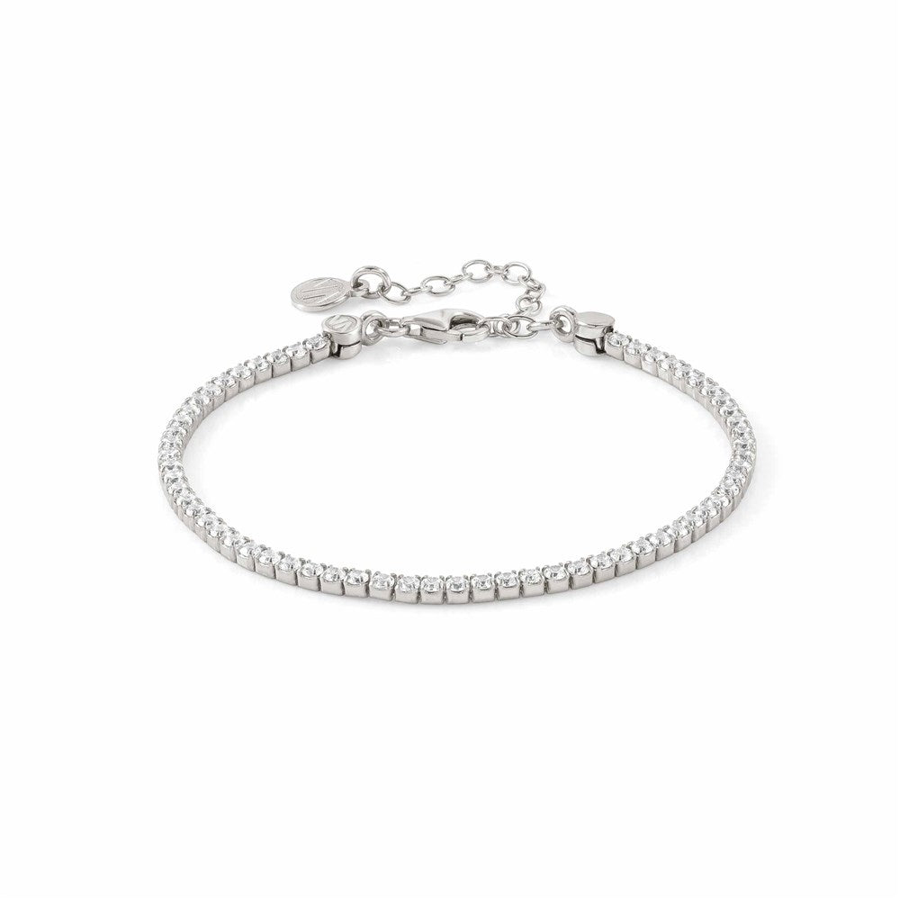 Nomination Chic Silver Crystal Bracelet