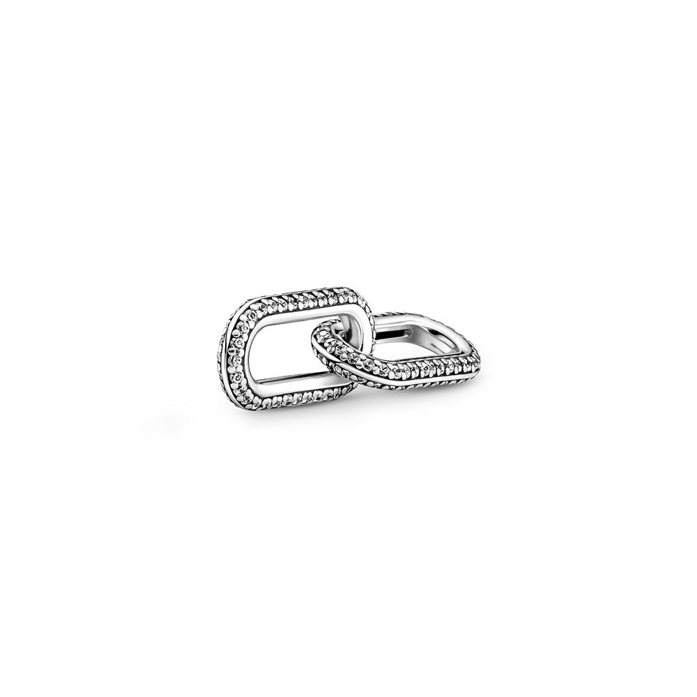 Pandora Me Styling Pavé Double Link Charm
