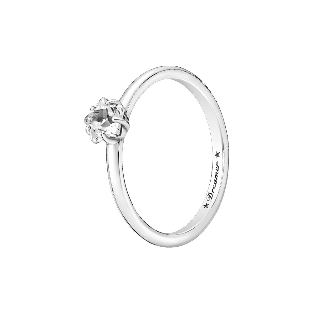 Pandora Celestial Sparkling Star Solitaire Ring