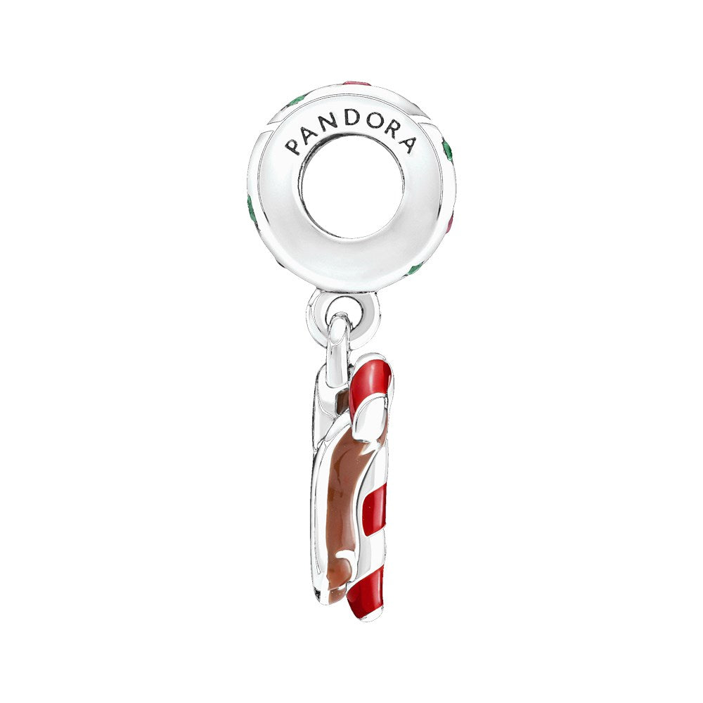 Pandora Gingerbread Man Dangle Charm