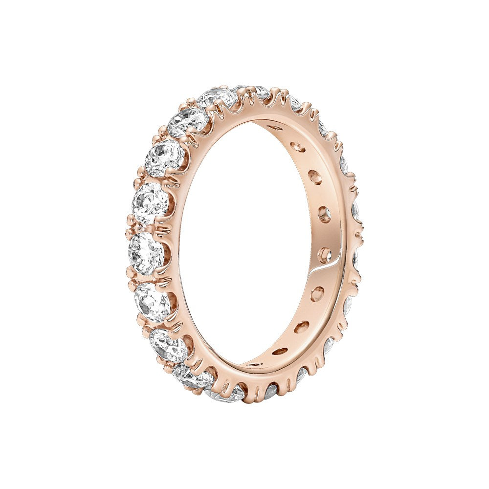 Pandora Rose Gold Sparkling Row Eternity Ring